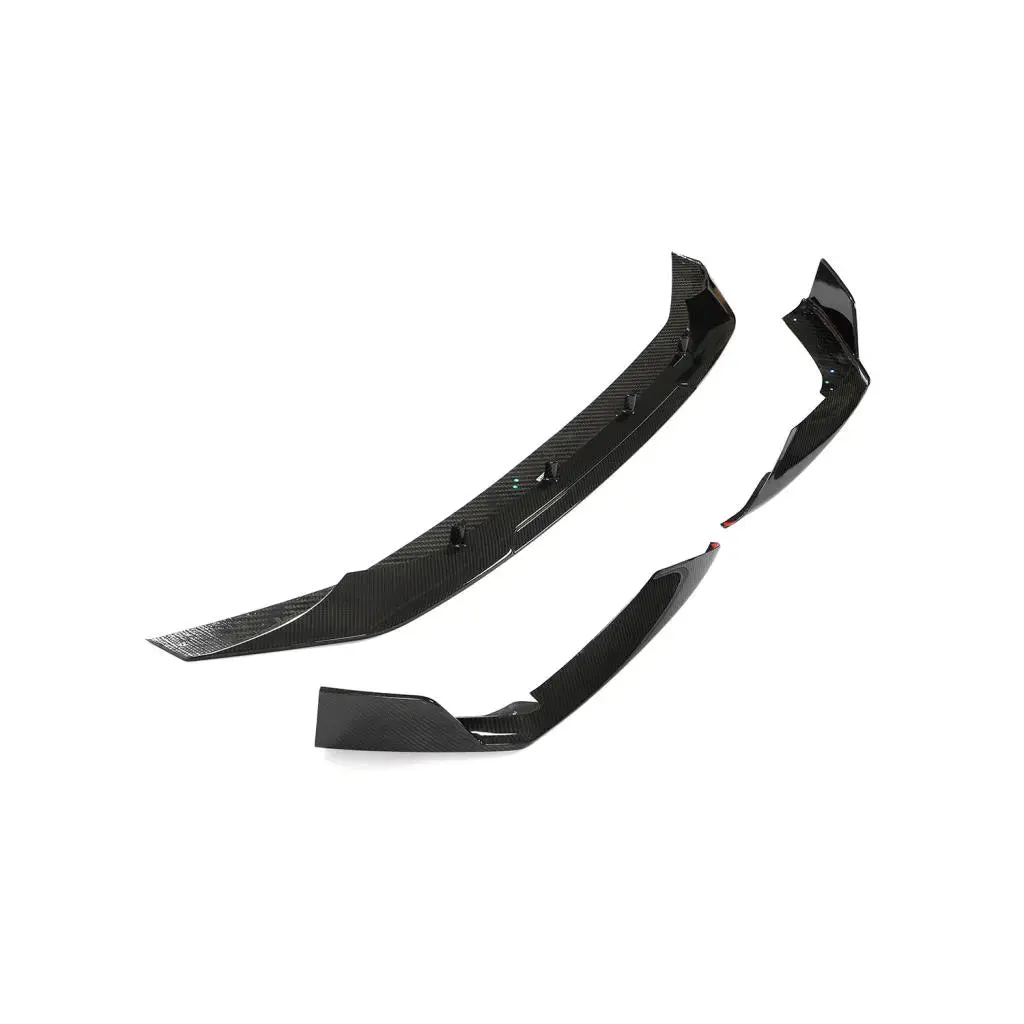 Ame Motorsport Dry Carbon Fiber Rs3 Front Bumper Splitter Lip Kit For Audi Rs3 8Y Base Sedan 4-Door 2022 2
