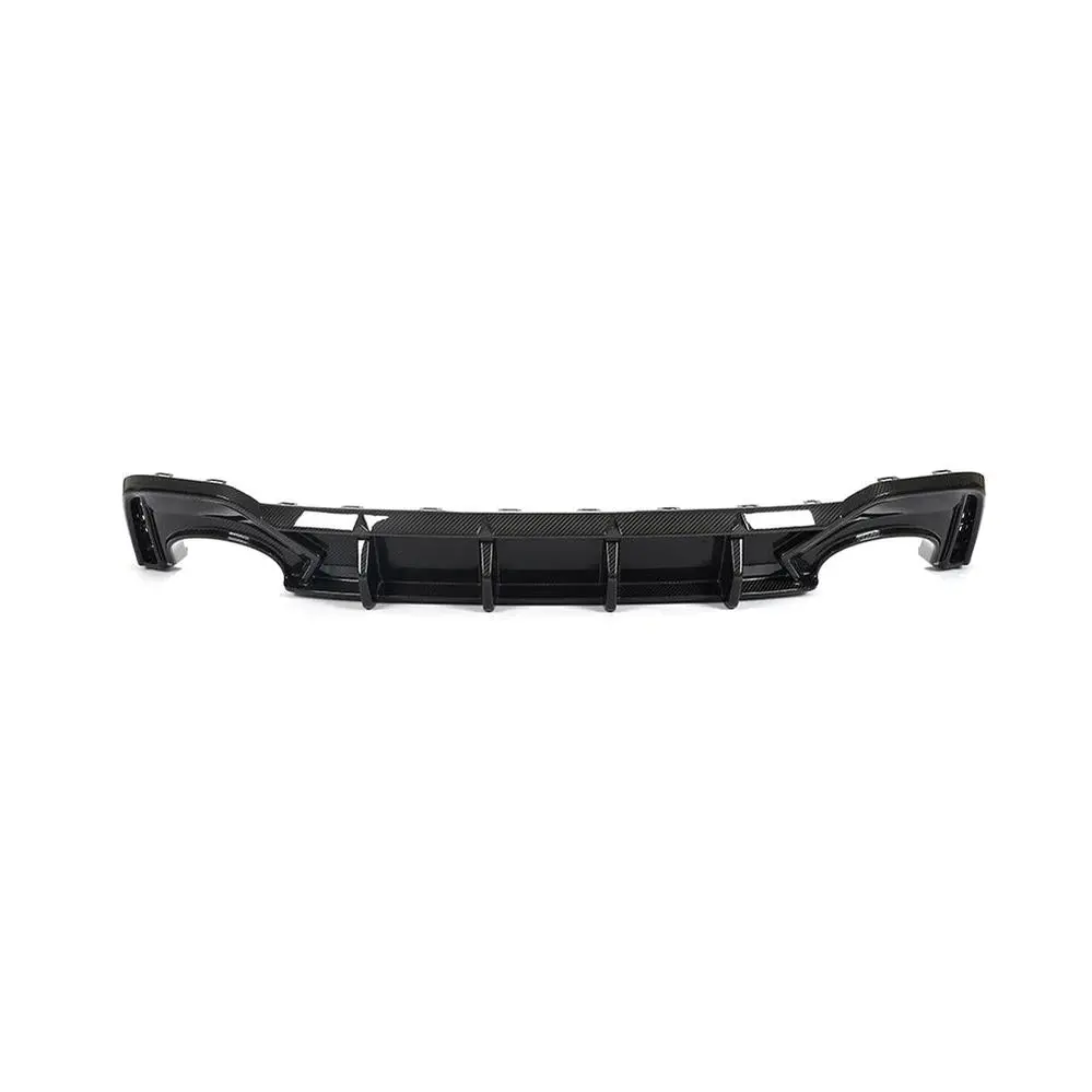 Ame Motorsport Dry Carbon Rear Bumper Lip Diffuser Splitter Fit For Audi Rs6 C8 Avant 2019-23 1