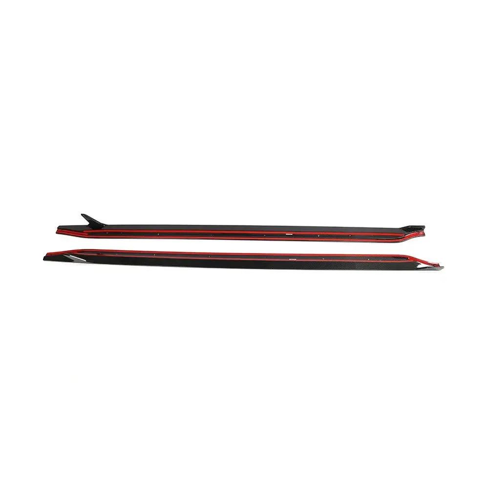 Ame Motorsport Dry Carbon Fiber G80 M3 Car Side Skirts Kits For Bmw G80 M3 Competition 2021- 2023 1