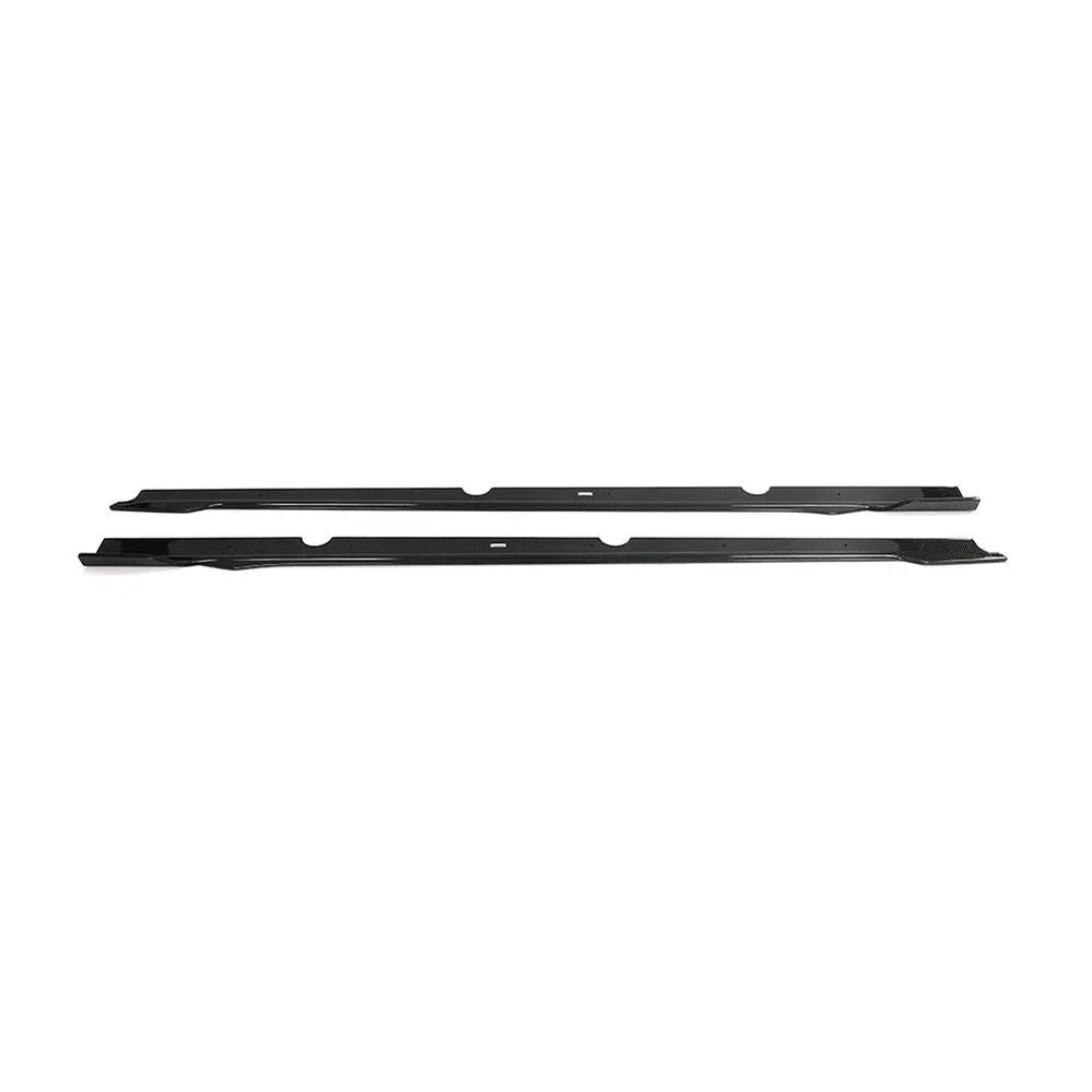Ame Motorsport Carbon Fiber Side Skirt Extension Lip For Kia Stinger 2018-2022 1