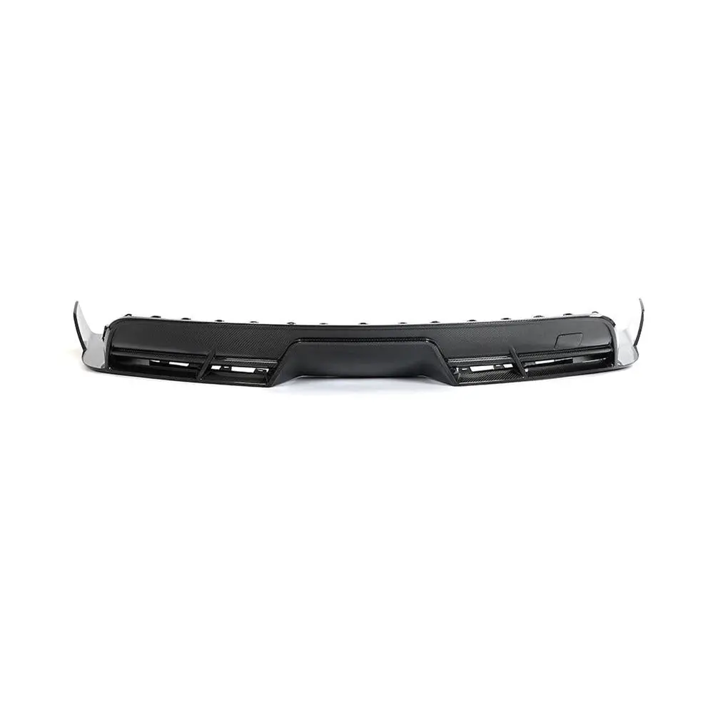 Ame Motorsport Carbon Fiber Auto Car Rear Diffuser For Tesla Model S Plaid 2021-2023 1