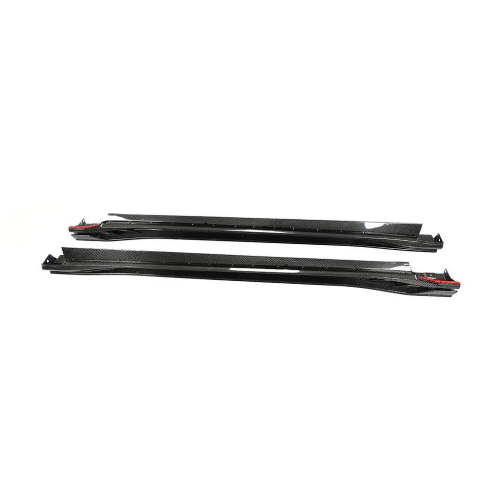 Ame Motorsport Dry Carbon Fiber Side Skirts Extension For Byd Han E-Seed Gt 2020 1
