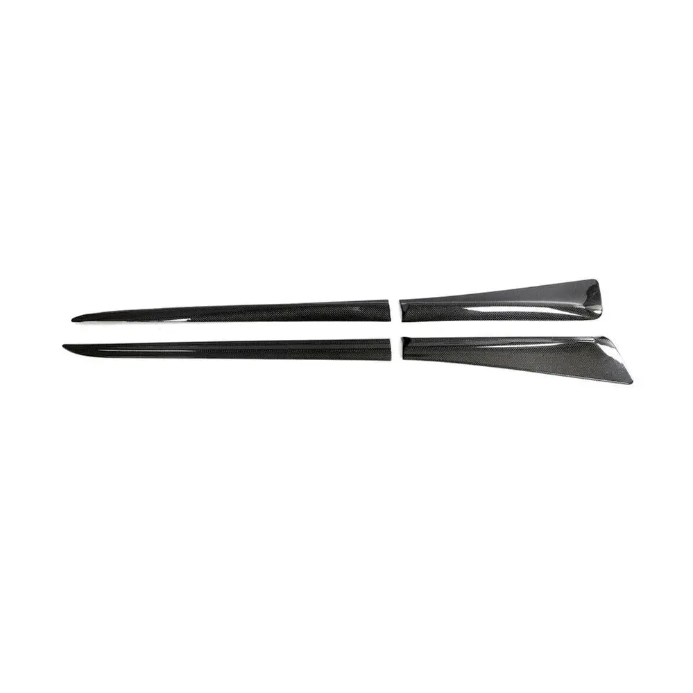 Ame Motorsport Carbon Fiber Exterior Side Door Panel Trims Side Skirts For Mercedes Benz Smart 1 2022 2023 1