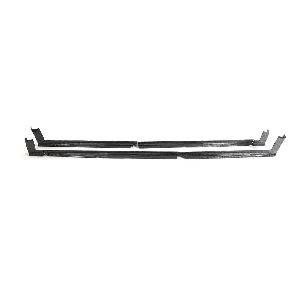 Ame Motorsport For Audi Rs Q8 Rsq8 2021Up Real Carbon Fiber Side Skirts Extensions Lip Body Kit 1