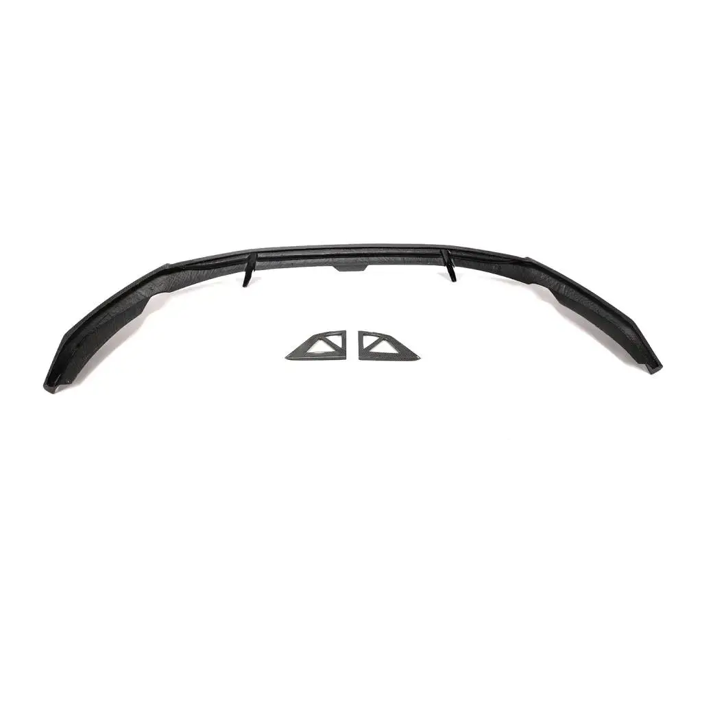 Ame Motorsport Carbon Fiber Front Bumper Lip For Audi A4 S-Line S4 Sedan 4-Door 2020-2021 2