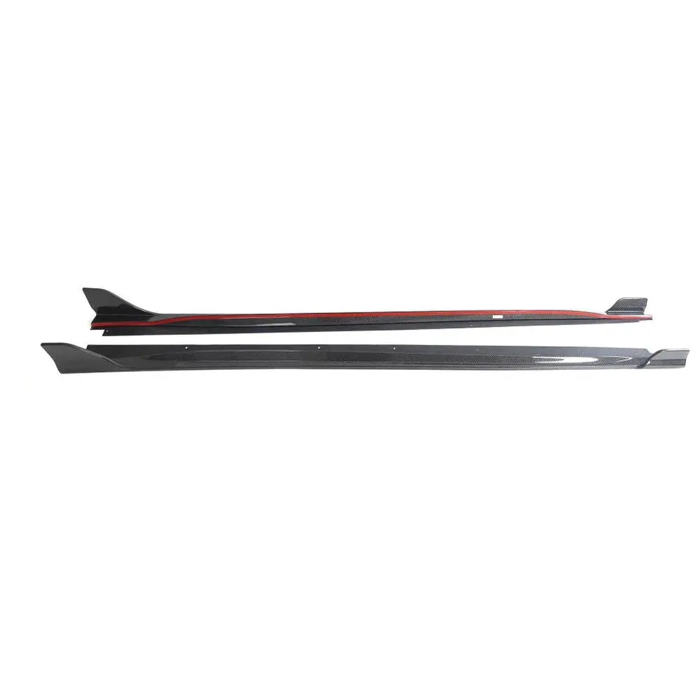 Ame Motorsport Carbon Fiber Side Skirts For Lexus Rc-F 2015-2018 1