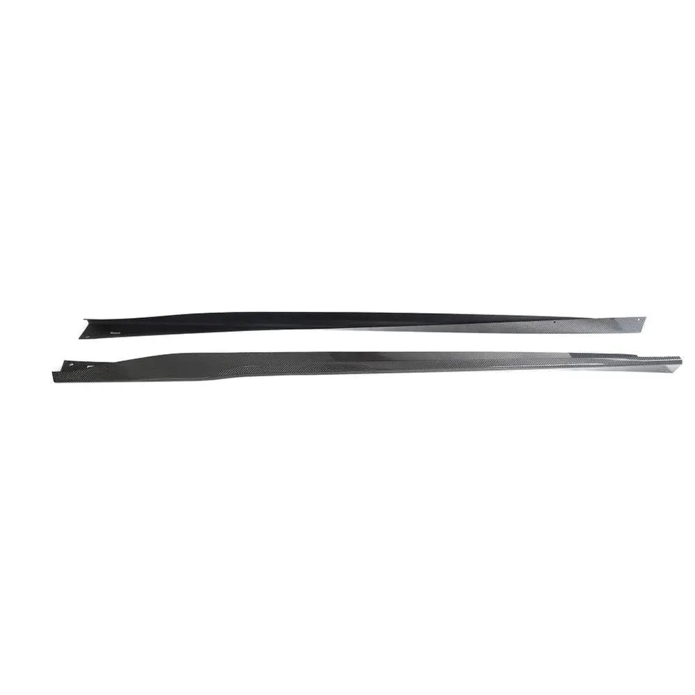 Ame Motorsport Carbon Fiber Side Skirts Extension For 2024 Ford Mustang Dark Horse 1