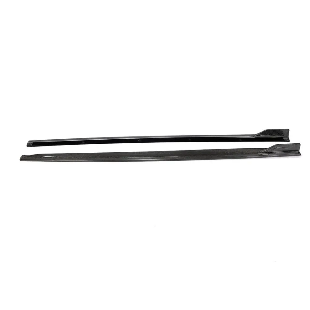 Ame Motorsport Carbon Fiber Side Skirts Extension For Audi A5 Sline S5 Sportback Hatchback 4-Door 2017-2019 1