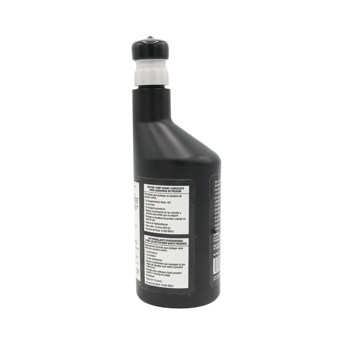 Sun Joe Spx-Plwp Universal Gas/Electric Pressure Washer Pump, Piston And Seal Anti-Freeze And Lubricant Protector For Winter Storage Up To -50-Degrees, Reduces Mineral Deposits, Rust Inhibitor 12-Ounce 2