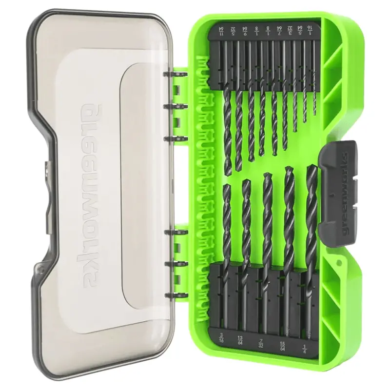 14 Pc Black Oxide Drilling Bit Set 1