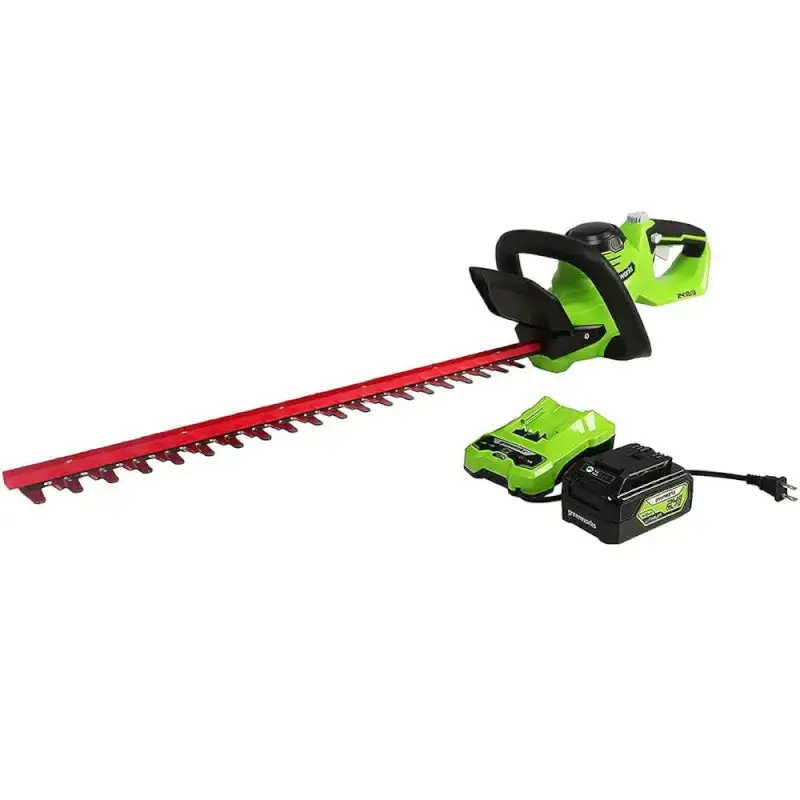 24V 22" Hedge Trimmer, 4.0Ah Battery And Charger 1