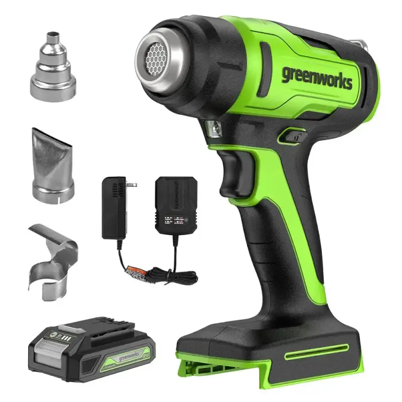 24V Cordless Heat Gun With 2.0Ah Battery & Charger Included 1