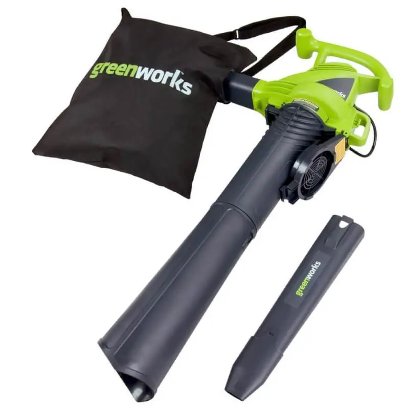 12 Amp Corded 380 Cfm Leaf Blower / Vacuum 1