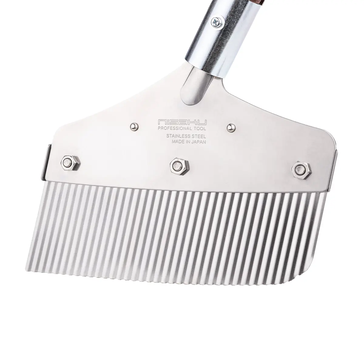 Nisaku Njp2520 Zassou Burush Obake Stainless Steel Weed Sweeper, 7.25-Inch Blade 2