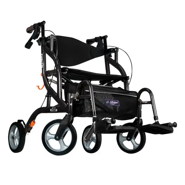 Airgo Fusion F23 Rollater And Transport Chair 2