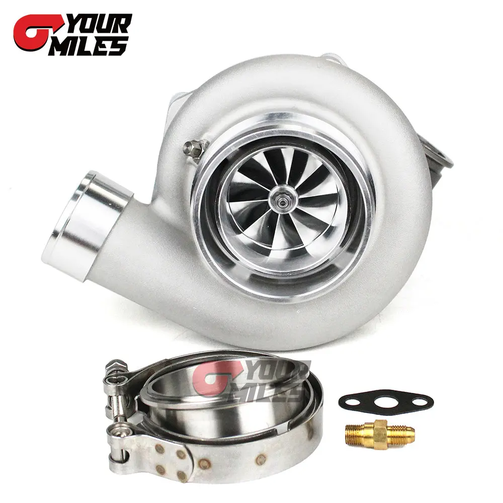 Yourmiles Gen Ii Sts3582r Dual Ball Bearing Billet Wheel Turbo D-Vband 1.01 Twin Scroll 1
