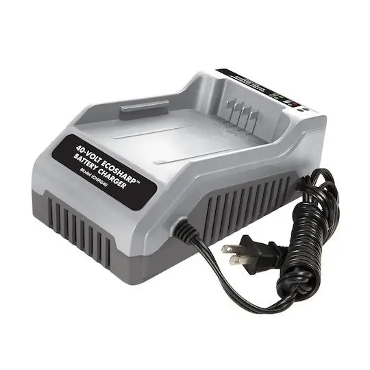 Snow Joe + Sun Joe Ichrg40-Rm Ecosharp® Lithium-Ion Battery Charger | 40 Volt (Certified Refurbished) 1