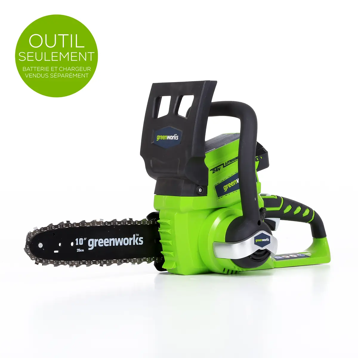 24V 10" Chainsaw (Tool Only) 2