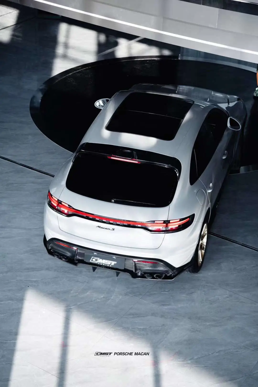 Cmst Pre-Preg Carbon Fiber Roof Spoiler For Porsche Macan Base / S / T 2022-On 2
