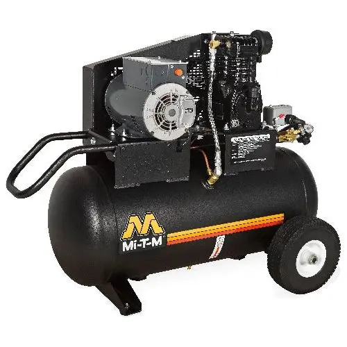 20 Gallon Single Stage Portable Compressor (1P 120V) Am1-Pe02-20M 1
