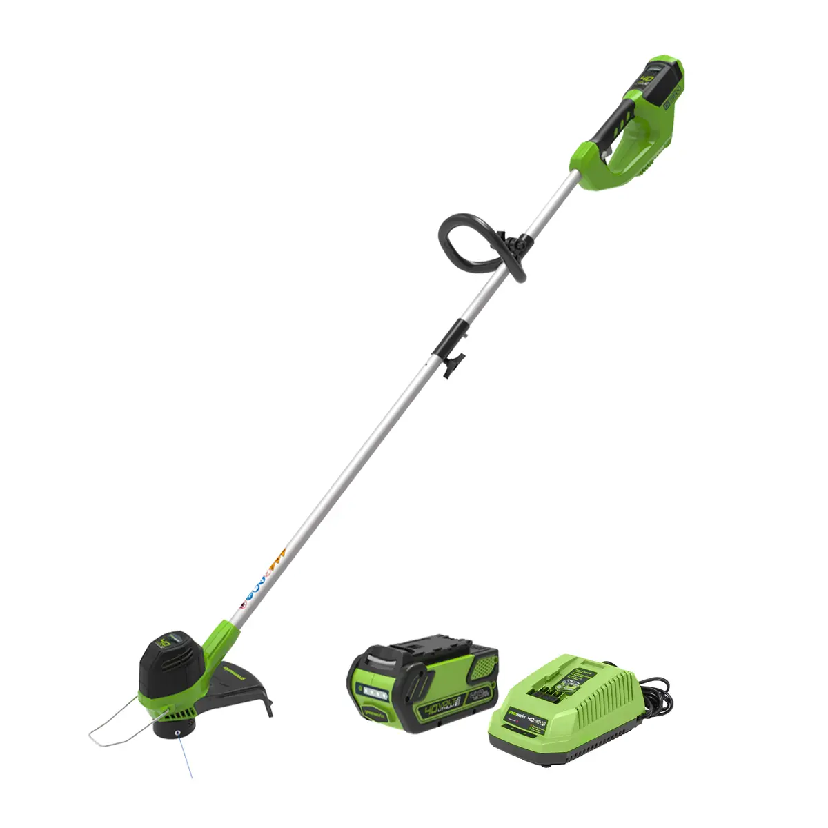 40V 12" String Trimmer, 4.0Ah Battery And Charger Included 1