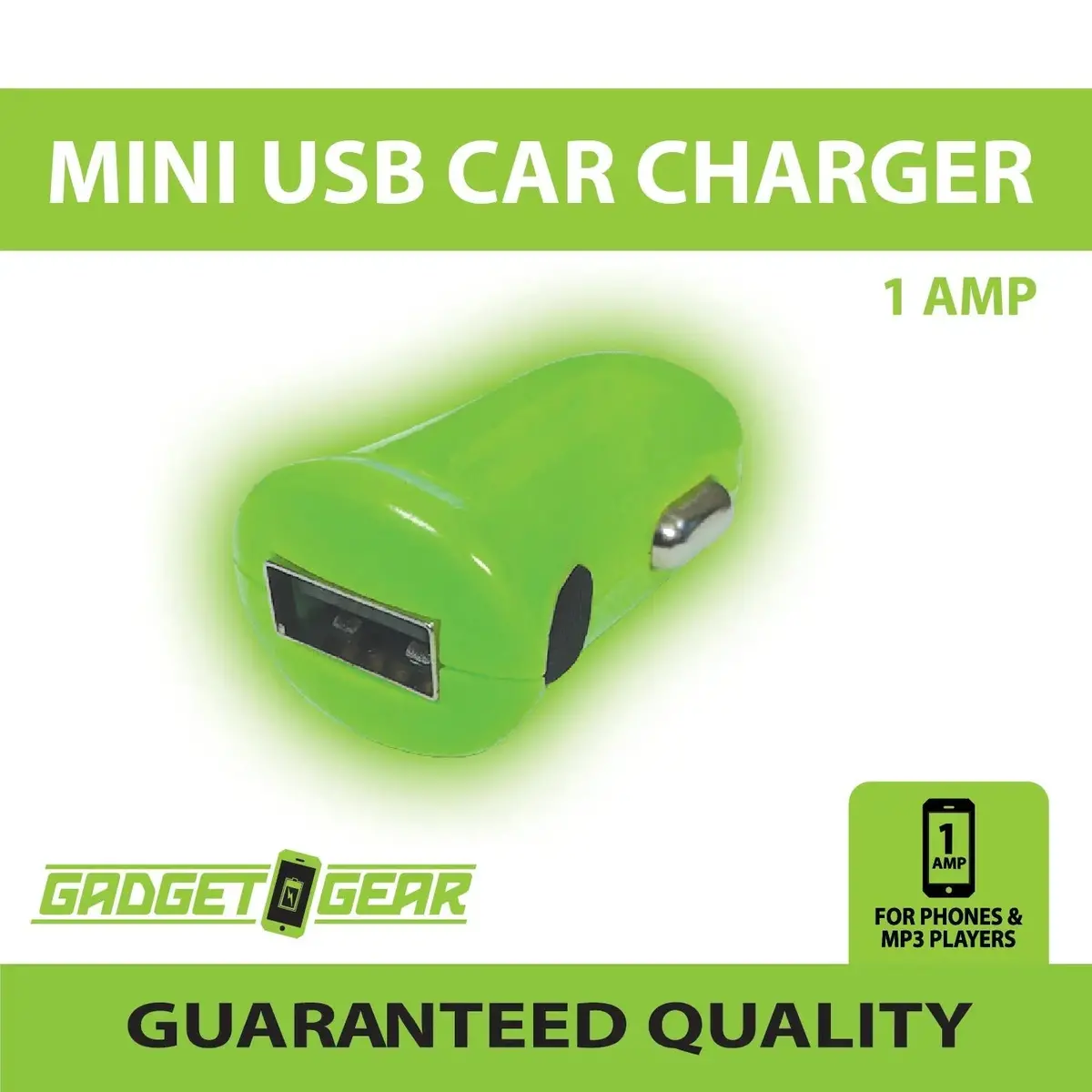 Car Charger With Usb Port 1 Amp - 3 Pieces Per Pack 21565 2