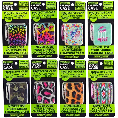 Earbud Case With Carabiner Clip - 8 Pieces Per Retail Ready Display 21785 2