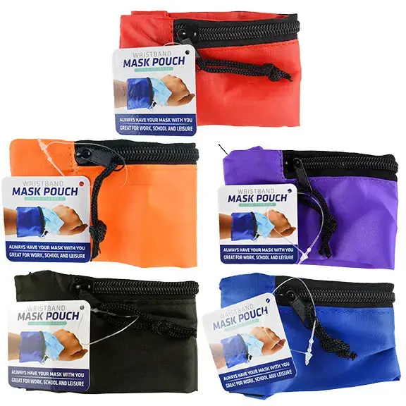 Wristband Mask Pouch - 12 Pieces Per Retail Ready Display 21964 2