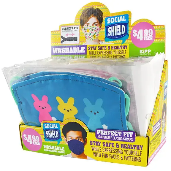 Adult Spring Masks 24 Pieces Per Retail Ready Display 22026 1