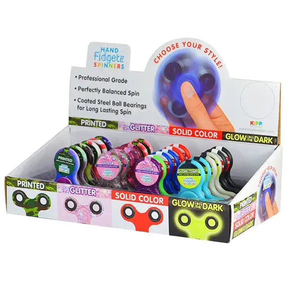 Fidget Spinner Toy - 24 Pieces Per Retail Ready Display 22224 1
