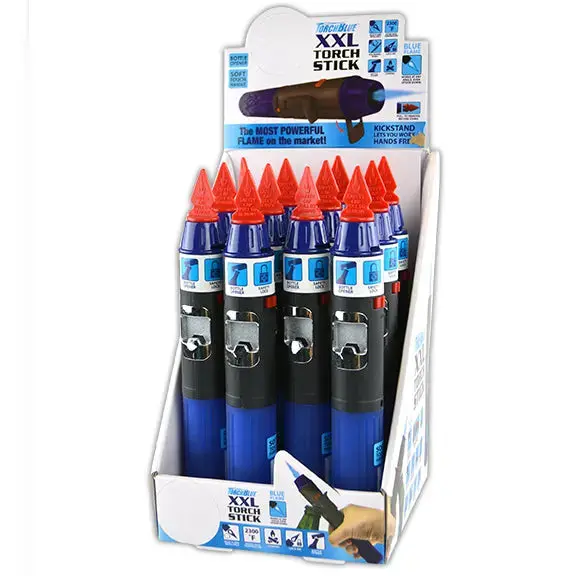 Torch Stick Lighter With Bottle Opener  - 12 Pieces Per Retail Ready Display 22226 1