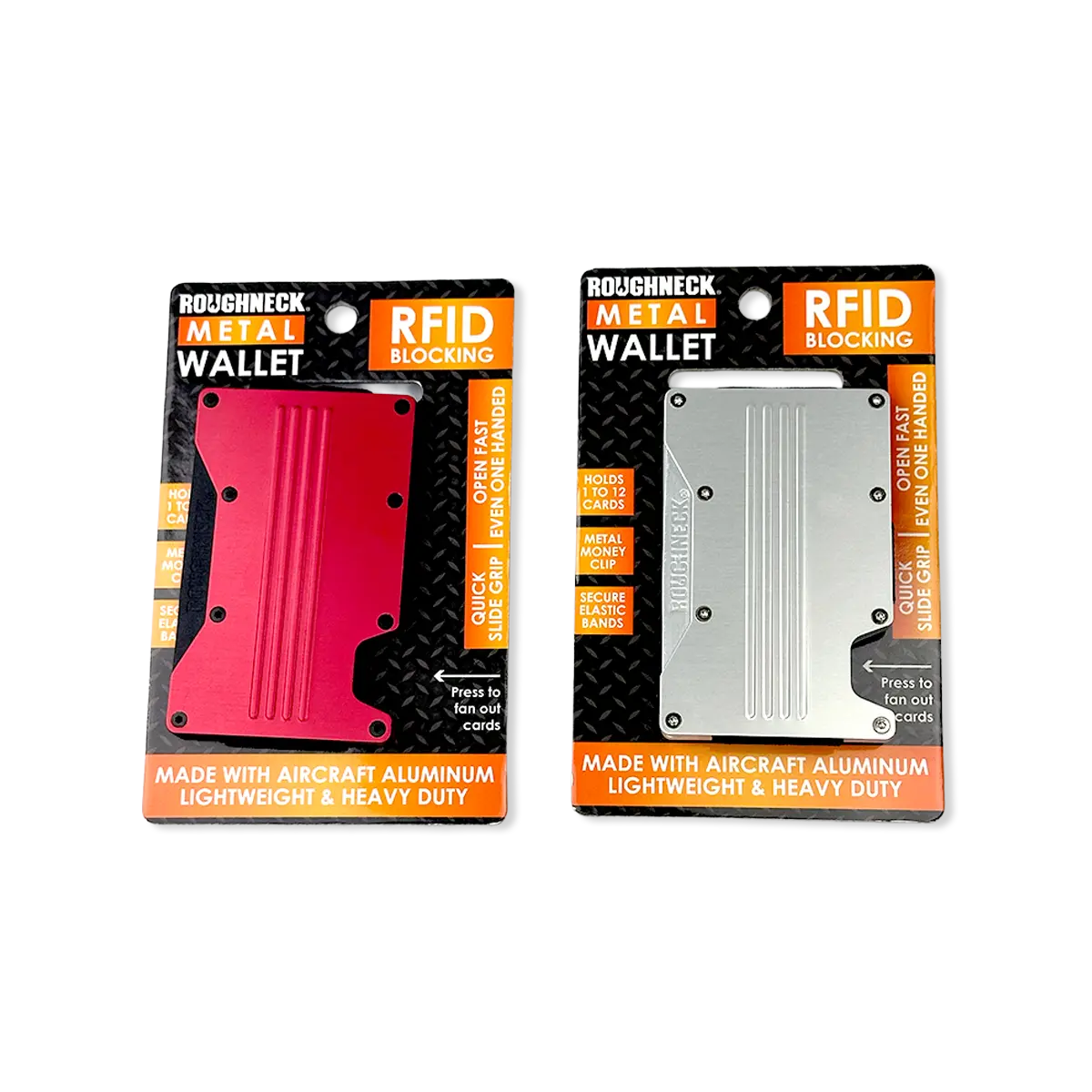 Metal Rfid Blocking Ultra-Thin Wallet - 6 Pieces Per Retail Ready Display 22282N 2