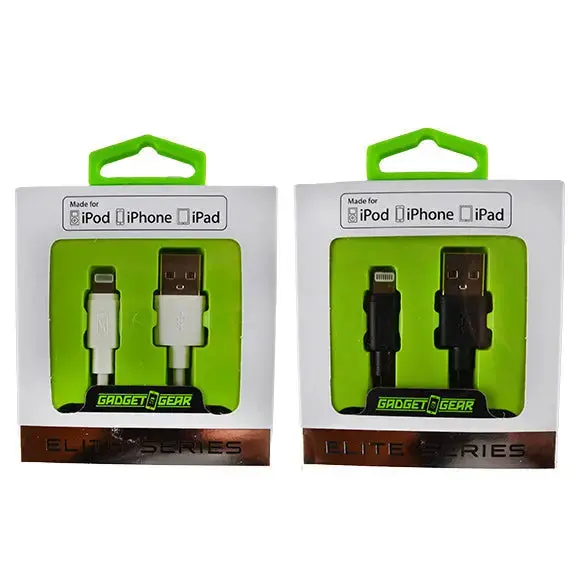 Charging Cable Elite Usb To Lightning 3Ft - 3 Pieces Per Pack 22330 1