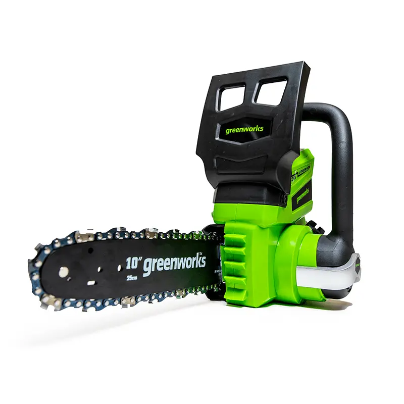 24V 10" Cordless Chainsaw, 2.0Ah Battery And Charger Included 1