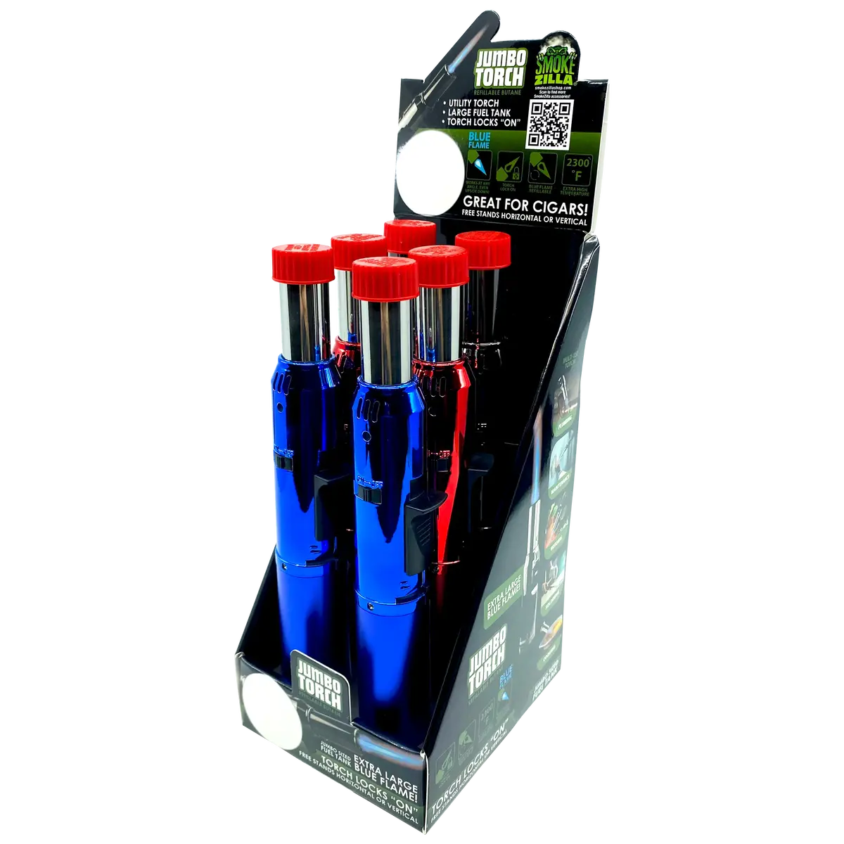 Jumbo Torch Stick Lighter - 6 Pieces Per Retail Ready Display 22382 1