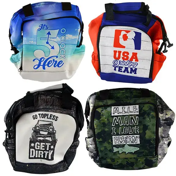 Neoprene Cooler Bag - 4 Pieces Per Pack 22475 1