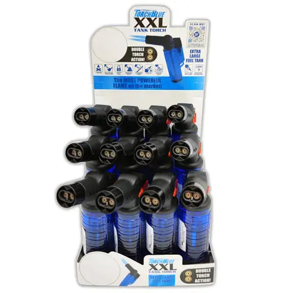 Xxl Tank Dual Torch Lighter - 12 Pieces Per Retail Ready Display 22507 2
