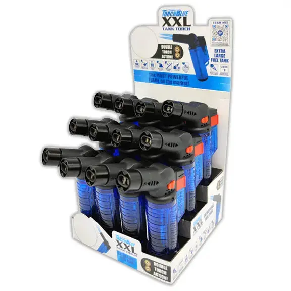 Xxl Tank Dual Torch Lighter - 12 Pieces Per Retail Ready Display 22507 1