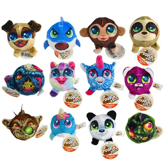Plush Squeeze Poopin Pal Toy - 12 Pieces Per Retail Ready Display 22629 2