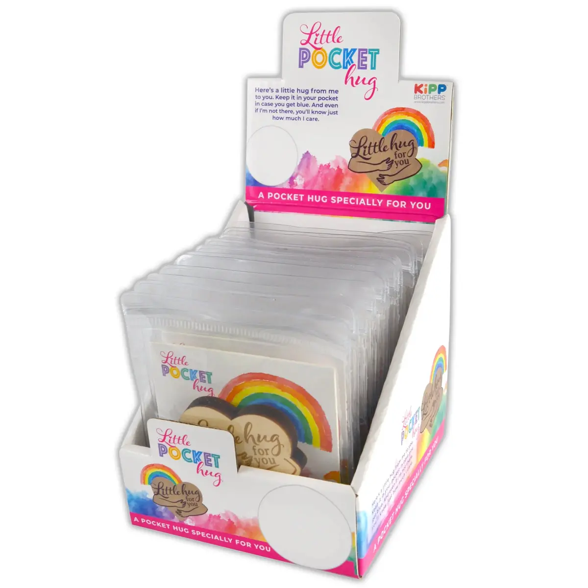 Little Pocket Hug With Card - 12 Pieces Per Retail Ready Display 22873 1