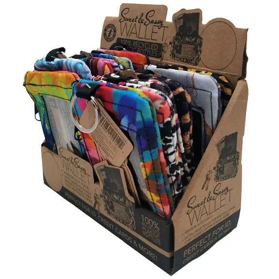 Rpet Wallet/Id Holder With Id Window - 12 Pieces Per Retail Ready Display 22912 1