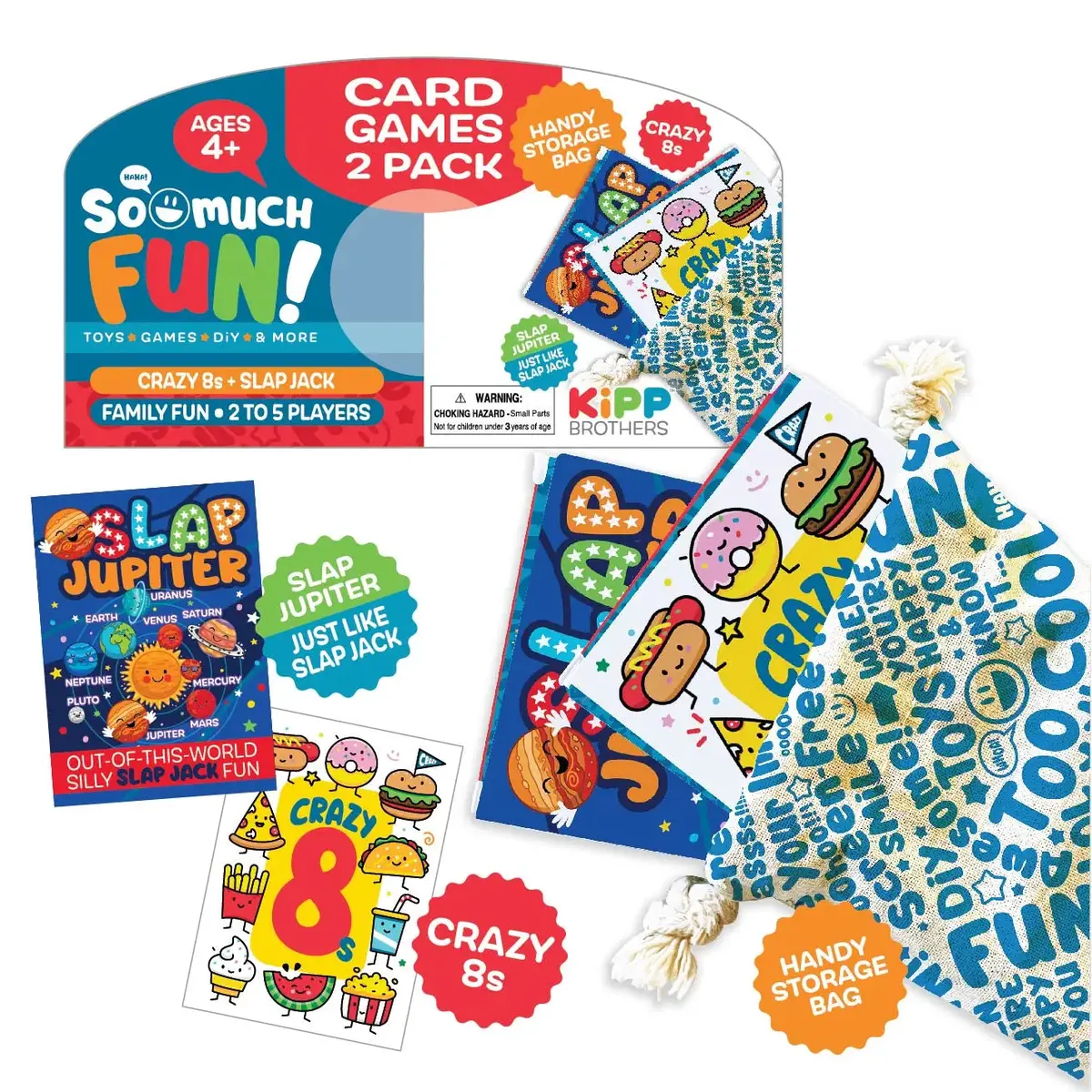 Family Card Game 2 Pack Set - 12 Pieces Per Pack 22962 1