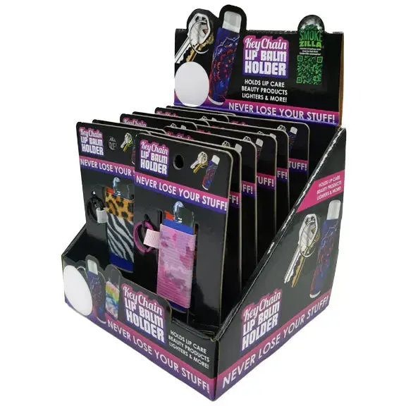 Neoprene Lighter Case Key Chain - 12 Pieces Per Retail Ready Display 23036 1