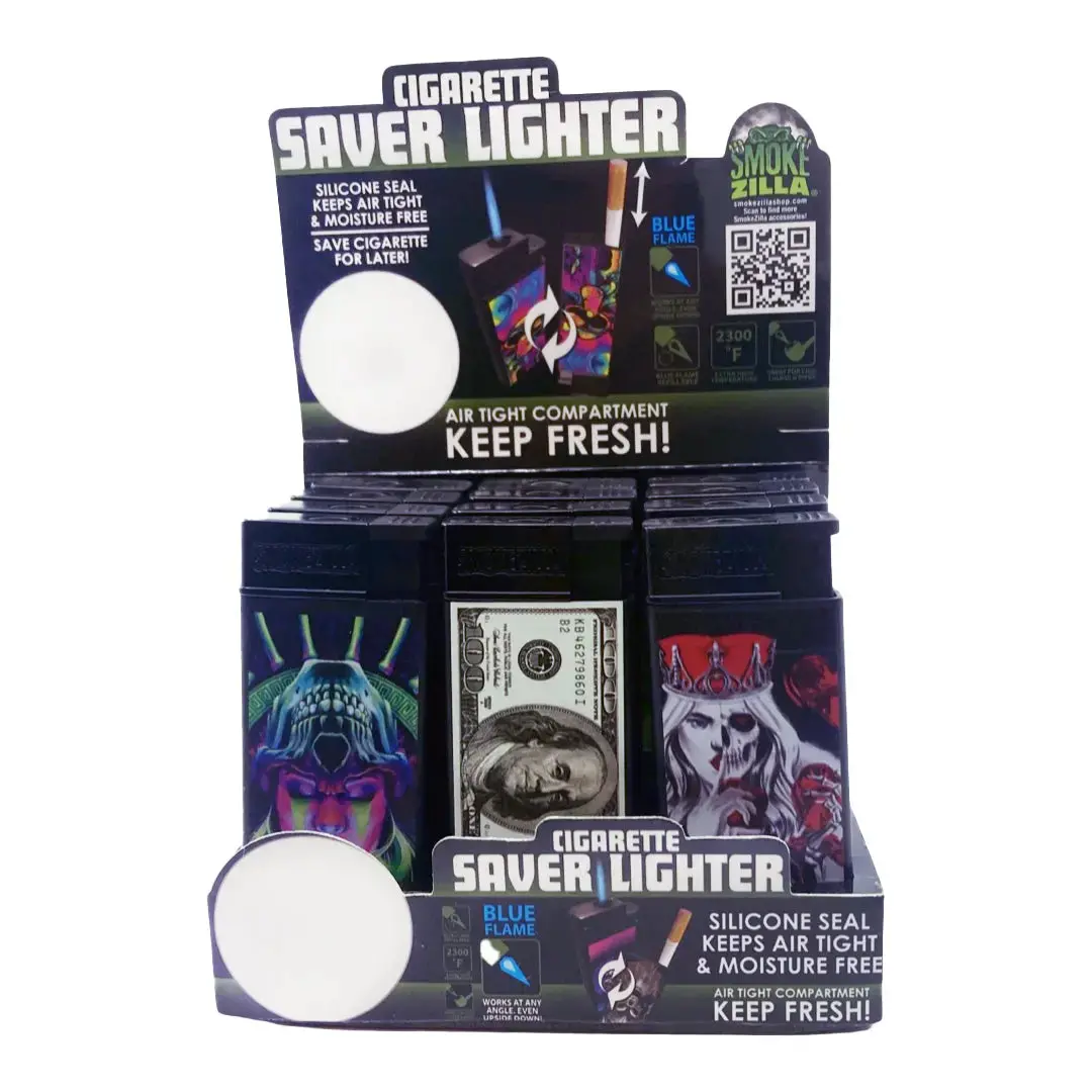 Torch Lighter Cigarette Saver - 12 Pieces Per Retail Ready Display 23109 2