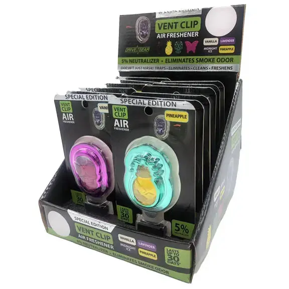 Air Freshener With Vent Clip - 12 Pieces Per Retail Ready Display 23161 1