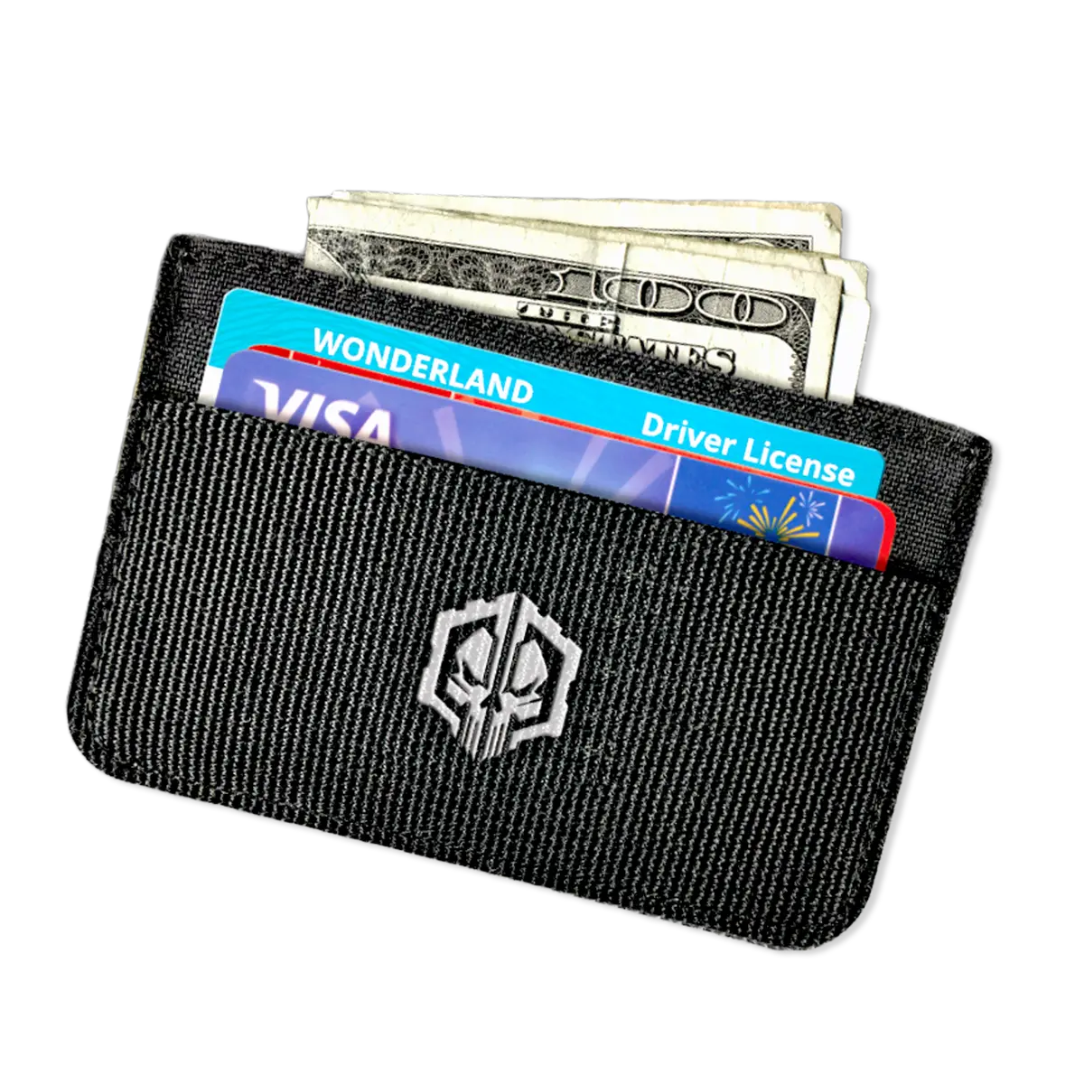 Ultra-Thin Canvas Wallet - 6 Pieces Per Retail Ready Display 23198 2