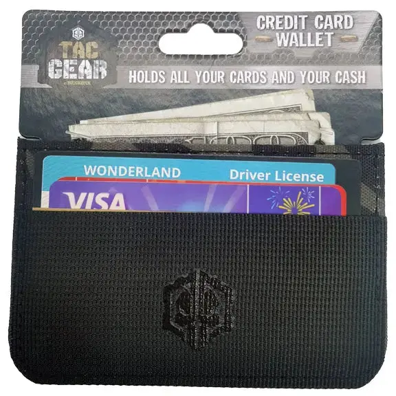Ultra-Thin Canvas Wallet - 6 Pieces Per Pack 23198Az 2