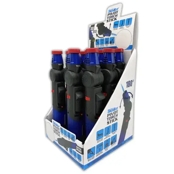 Pivot Head Torch Stick Lighter - 12 Pieces Per Retail Ready Display 23280 1