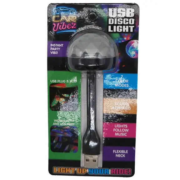 Mood Light Usb Mini Disco Ball - 6 Pieces Per Pack 23308Az 1