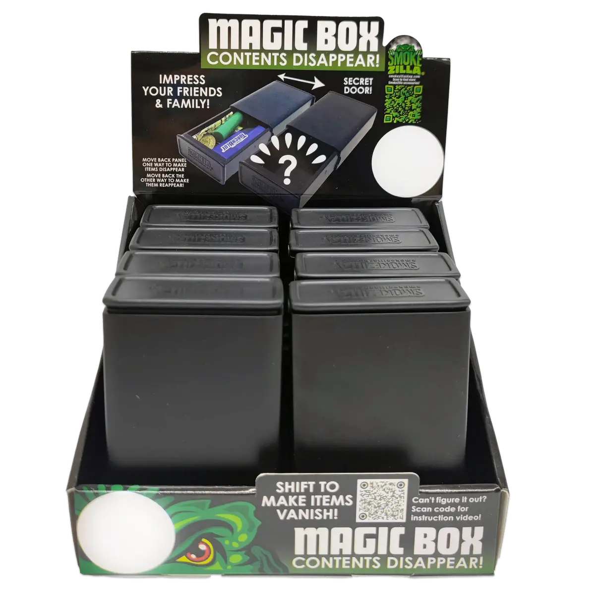 Plastic Magic Storage Box - 8 Pieces Per Retail Ready Display 23542 2